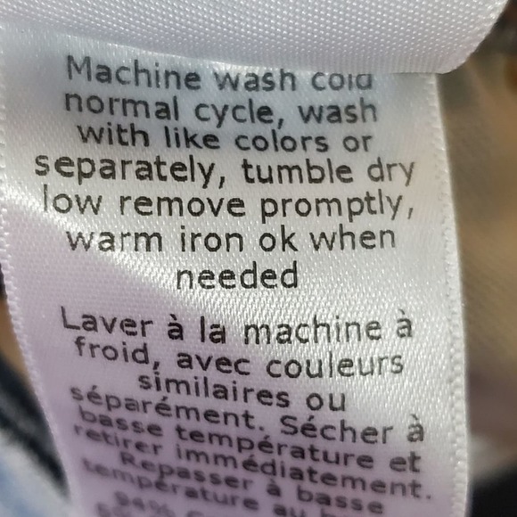 Sanctuary distressed boho denim Jean mini skirt size 26 Small new!!! - Picture 10 of 10